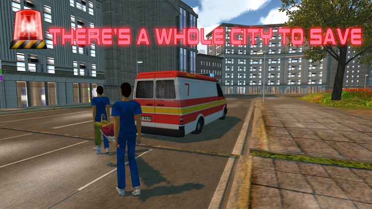 3D Rescue City Ambulance Parking Simulator