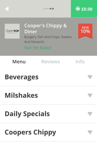 Coopers Chippy & Diner screenshot 3