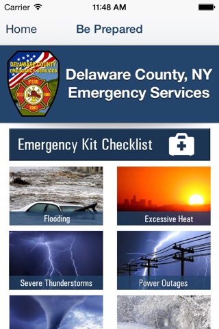 Delaware County NY EMO screenshot 2
