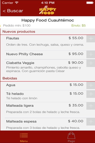 Happy Food Delivery screenshot 3