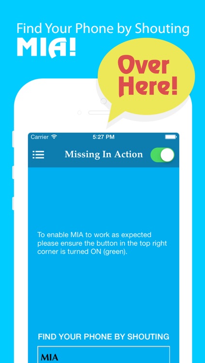 Missing In Action PRO: Shout MIA, Marco, Polo or Any Word To Help Easily Find Your Lost Device