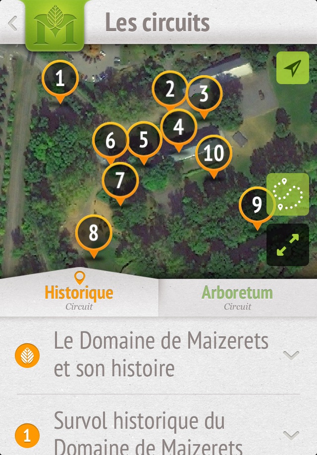 Domaine de Maizerets screenshot 2