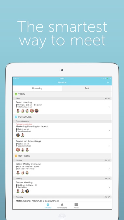 Meetin.gs – Schedule & organize business meetings and appointments with Lync, Skype, Hangouts and teleconferences