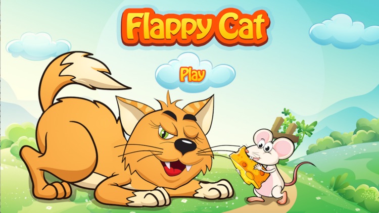 Flappy Cat - Kill mouse by throw water ball