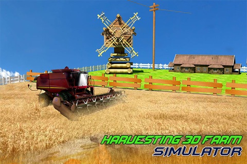 Harvesting 3D Farm Simulator - Agriculture Crops Reaping & Plowing Machine screenshot 2