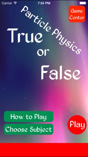 True or False Particle Physics - Test yo