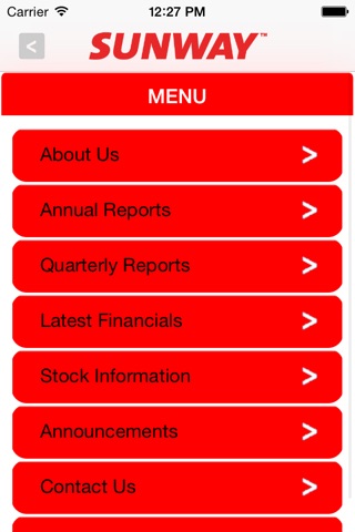 Sunway Berhad Investor Relations screenshot 3