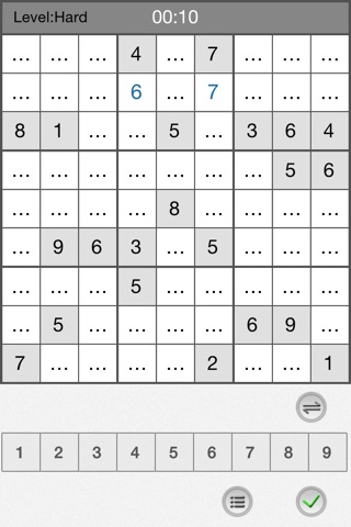 Sodoku Multiple Level screenshot 3