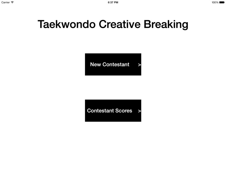 Taekwondo Creative Breaking