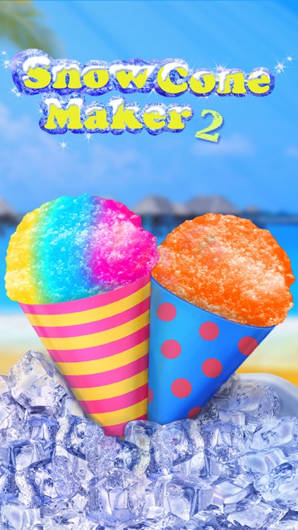 Snow Cone Maker Salon - Make & Design Frozen Desserts! screenshot-4