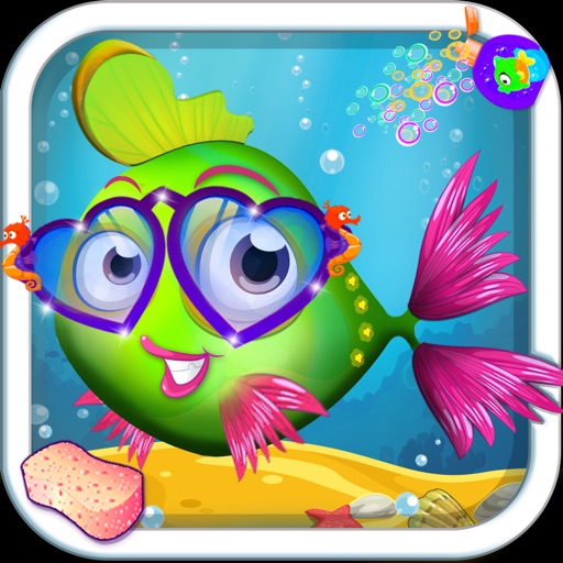 My Baby Fish – Virtual pet care games for kids Icon