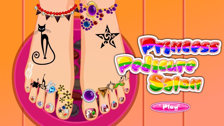 Princess Pedicure Salon - Nail art decoration game