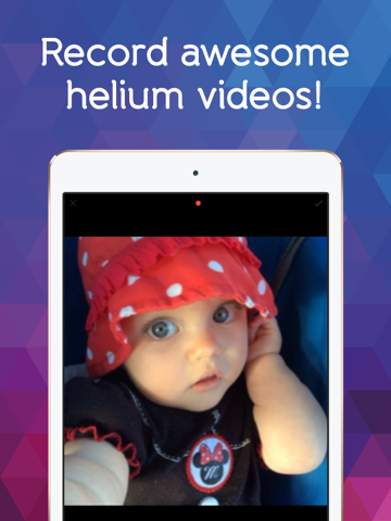 Скриншот из Helium Video Recorder - Helium Video Booth,Voice Changer and Prank Camera