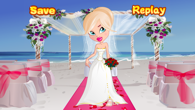 Beach Wedding Dress-Up(圖2)-速報App