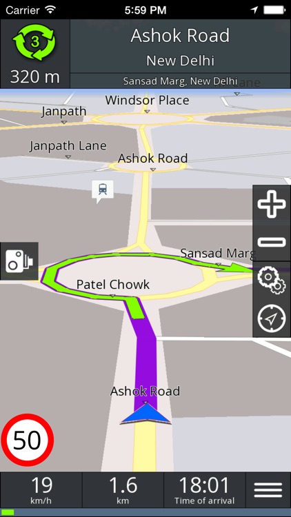 GPS navigation BE-ON-ROAD screenshot-3