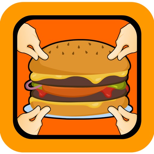 Hamburger Clickers: Yummy Order Maker Mania Icon