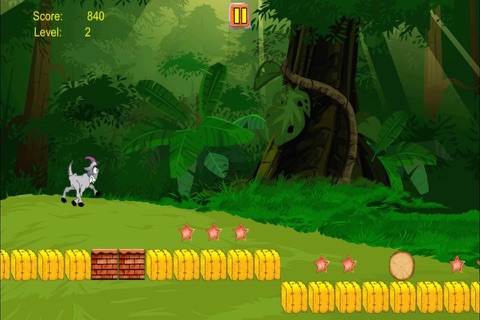 A  Crazy Jumping Goat FREE - A Barn Animal Hopping Game screenshot 3
