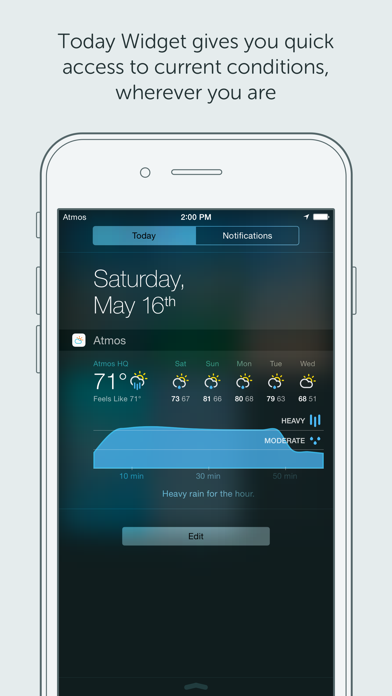 Atmos - Weather for your iPhone and Watchのおすすめ画像2