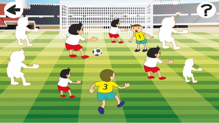 A Sort By Size Game for Children: Learn and Play with Soccer