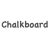 Keyboard of Chalkboard SE Font: Artistic Style Keys for iOS 8