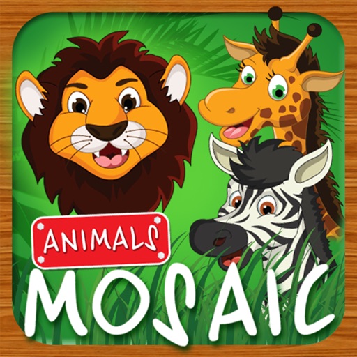 Animated puzzles animals iOS App