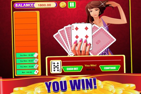 HiLo Jackpot screenshot 2