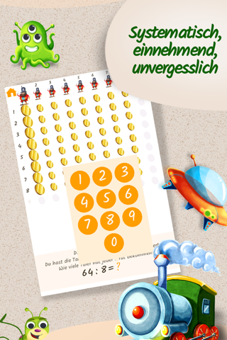 Montessori MatheMAGICs: Dynamic Division Lite - Educational Math Game for Kids - 2nd grade screenshot 4