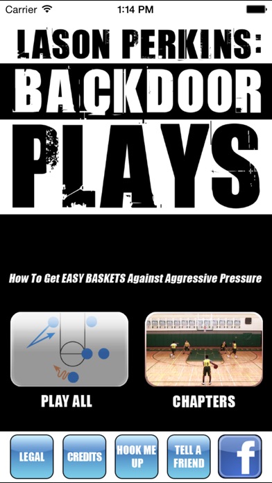 Backdoor Plays: Scoring Playbook - with Coach Lason Perkins - Full Court Basketball Training Instruction Screenshot 1