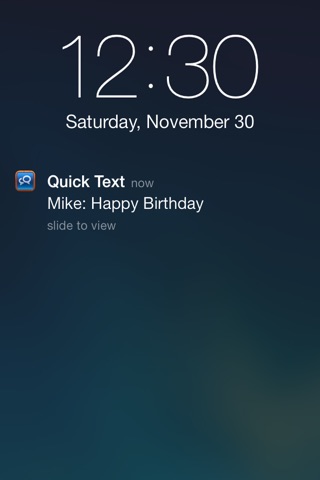 Quick Text - Fastest way to send group SMS screenshot 4