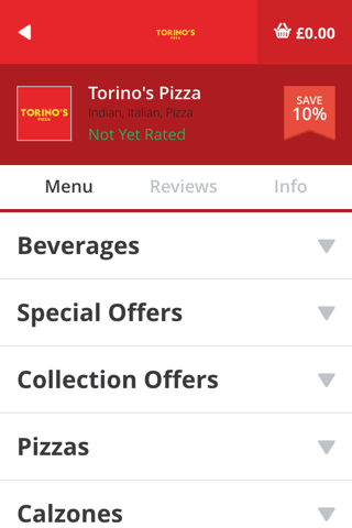 Torino's Pizza screenshot 3