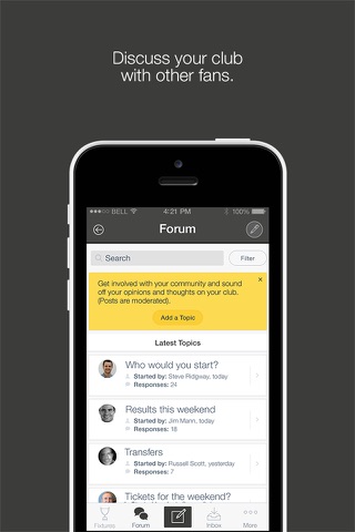 Fan App for Boreham Wood FC screenshot 2