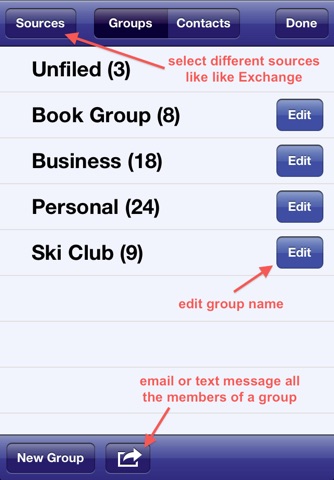 Speed Names - Contacts screenshot 3