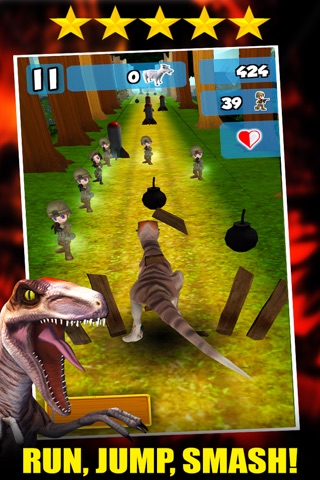 3D Dino Raptor Race For Cool Kids PRO - Carnivores Hunter Dinosaur Game screenshot 4