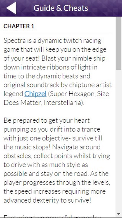 PRO - Spectra Game Version Guide