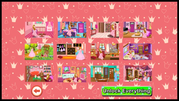 A Princess Escape Hidden Objects Puzzle - can you escape the room in this dress up doors games for kids girls screenshot-3