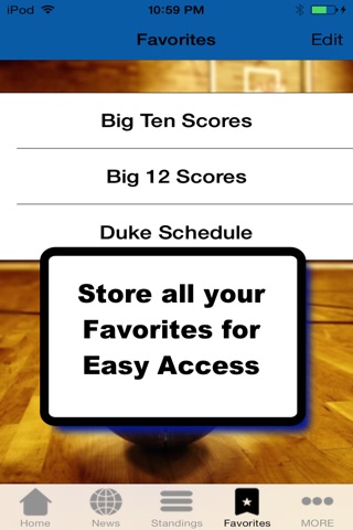 College Basketball Schedules screenshot 3