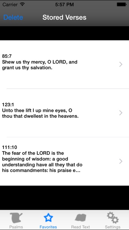 PsalmsApp – Memorize the verses of Psalms