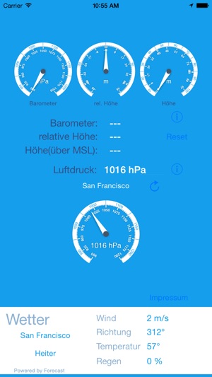 Aerostatik barometrischer Höhenmesser(圖1)-速報App