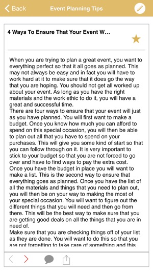 Event Planning Tips(圖2)-速報App