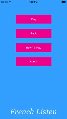 Game screenshot TyGonFR - French Listen Practice Free mod apk