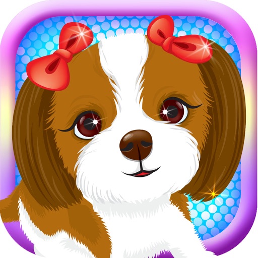 A Animal Baby Princess Puppy Dressup - My New Pet Spa Game-s Free icon