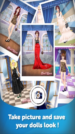 Ball Room Dress Up - Fun Doll Makeover G