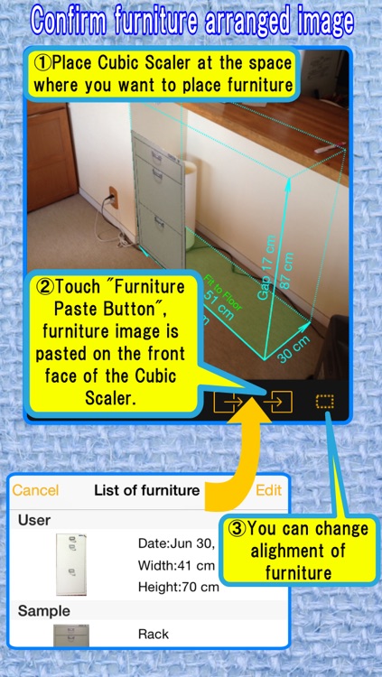 CamScale - Easy measuring & remodeling by camera screenshot-4