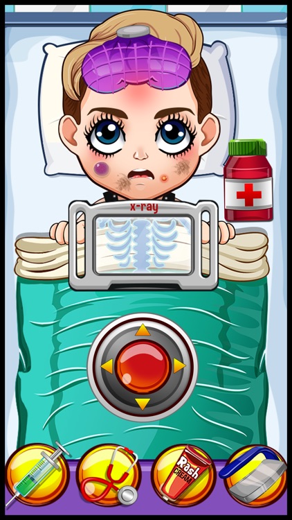 A Little Celebrity Crazy Hospital Surgeon Salon - A fun virtual doctor surgery office & clinic to cure cute patients for kids