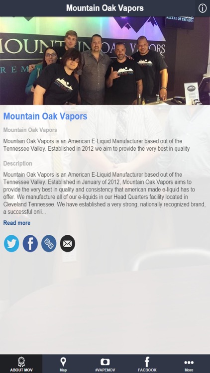 Mountain Oak Vapors