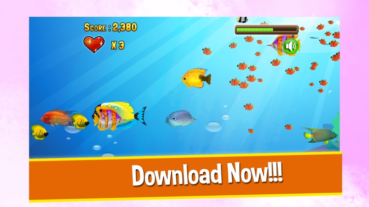 The Big Fish Eat Small Fish : Free Play Easy Fun For Kids Games