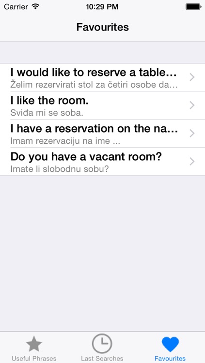PortosDicty useful English Croatian phrases with native speaker audio / Koristne englesko hrvatske fraze screenshot-4