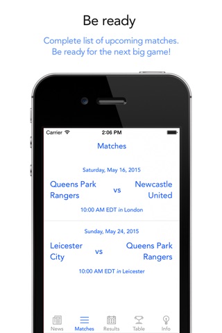Go Queens Park Rangers! — News, rumors, matches, results & stats! screenshot 2