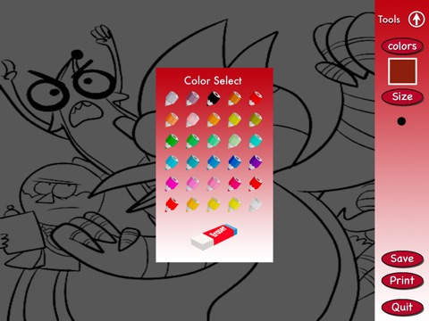 Coloring Book for Regular Show Edition (unofficial) screenshot 2