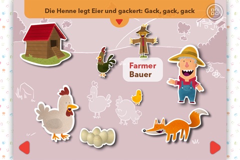 Aprender inglés con los animales: Libro interactivo para practicar vocabulario screenshot 3